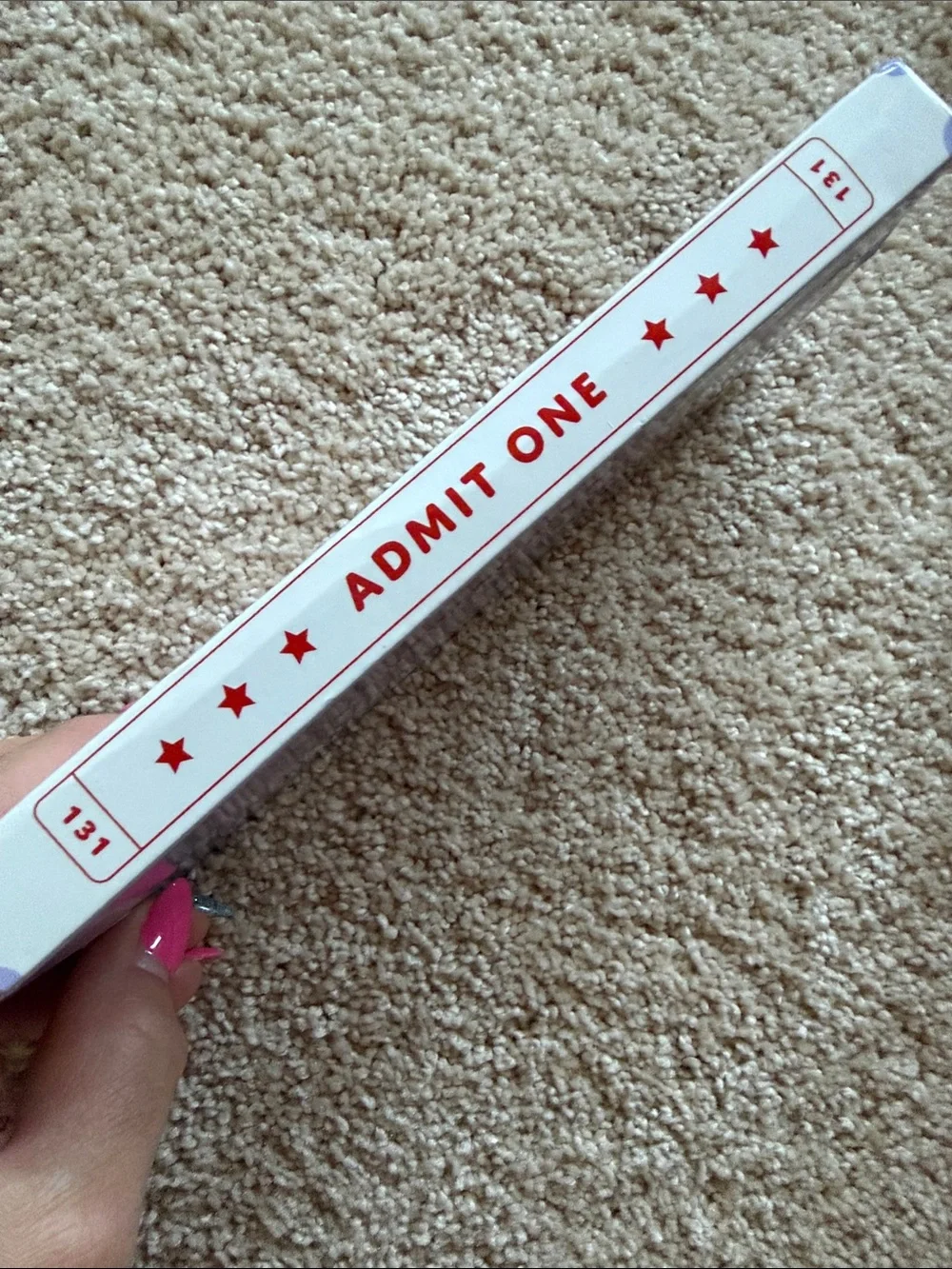 Revolution Sweet & Tasty Eyeshadow Popcorn Palette - Red, White Adorable